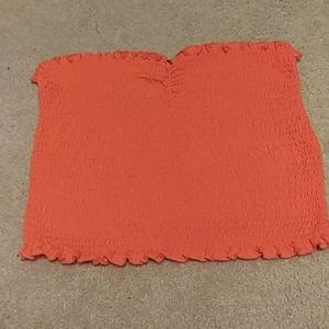 NWOT XL Rue21 Peachy/Orange Tube Top
